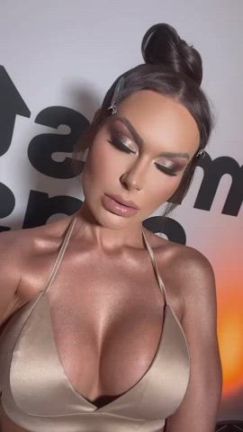 Boobs Brazilian Brown Eyes Brunette Facial Goddess Labia Tease clip