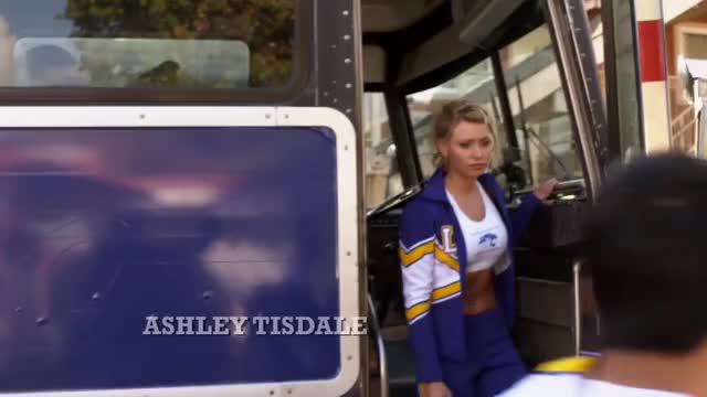 Aly Michalka - Hellcats - E12 - misc scenes in cheer outfits