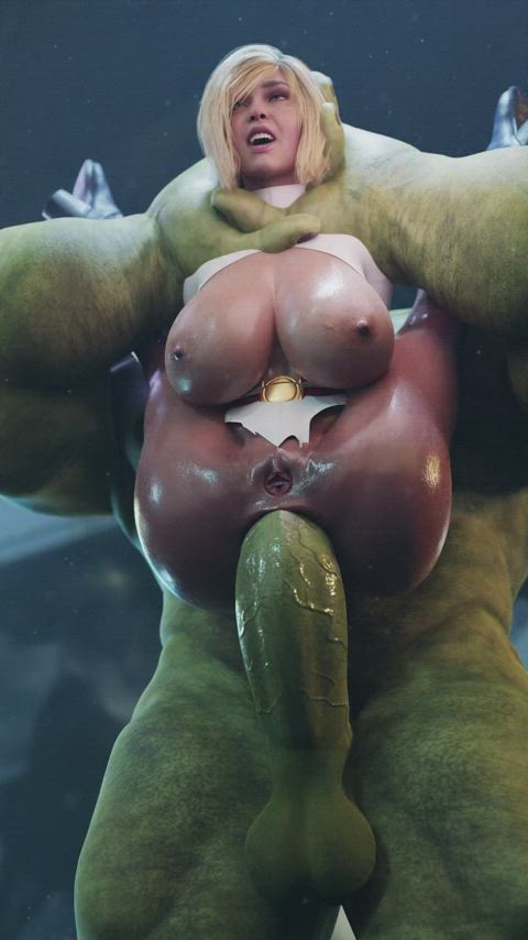 3d anal animation big dick reverse cowgirl superheroine thick cock clip