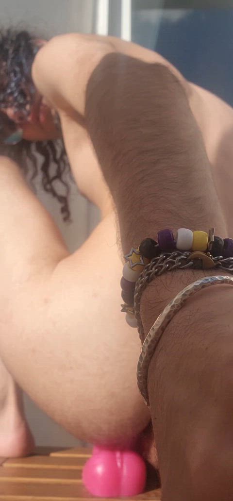 dildo fantasy toys femboy hairy trans clip