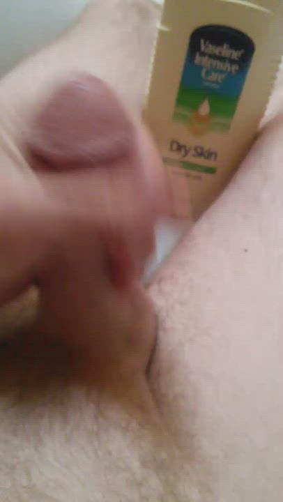 Going to town with lotion