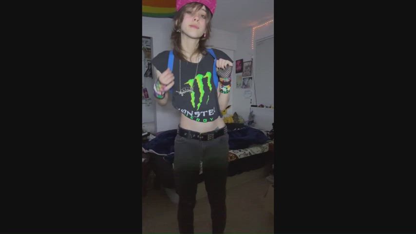 petite small tits teen tomboy clip