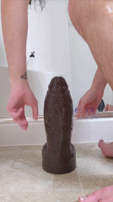 Got a new biggest dildo! I'm going to stretch my ass so wide in 2025! [23]