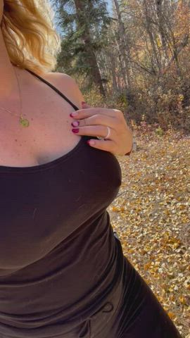 Dared to let the girls out on busy walking trails! (F)