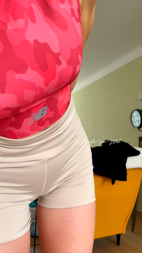 I think my sport bra is cute and nearly sexy to tease you