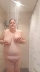 BBW Big Tits Shower Porn GIF by jezaret