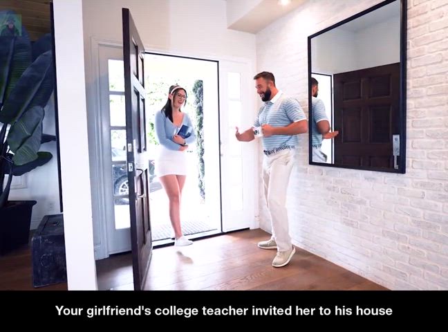 Wonder what your girl did at her teacher's house?