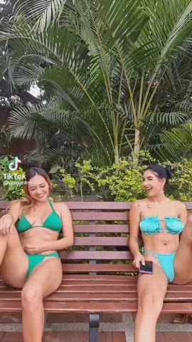 Bikini Spread TikTok clip