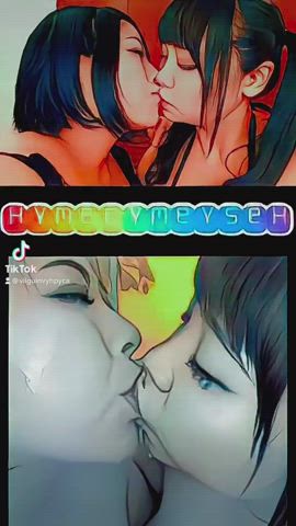 asian french kissing kiss kissing r/japanesekissing r/juicyasians clip