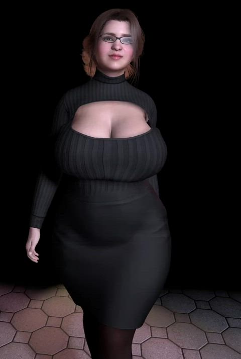 Luna Her Growing Breasts from the game Fattening Career