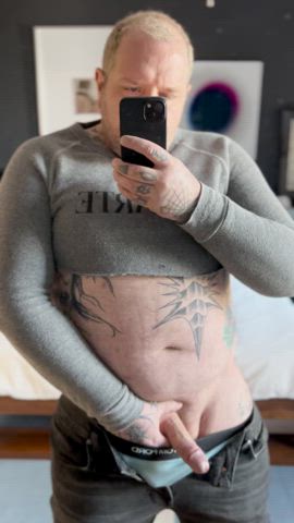 amateur bear big dick daddy muscles onlyfans tattooed thick thick cock clip