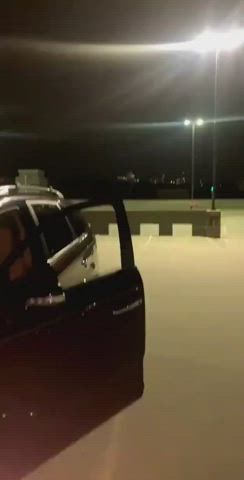 interracial public white girl clip