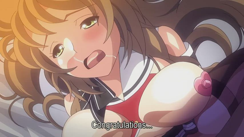 ahegao animation anime big tits forced hentai moaning pov schoolgirl clip