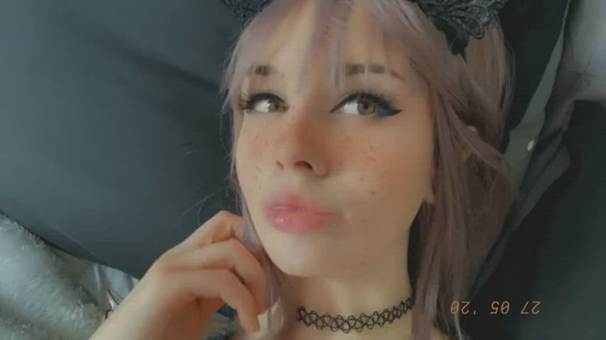 ahegao choker cosplay clip