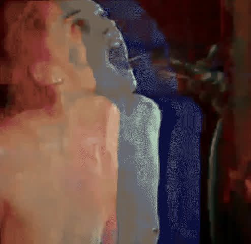 eye contact facial interracial clip