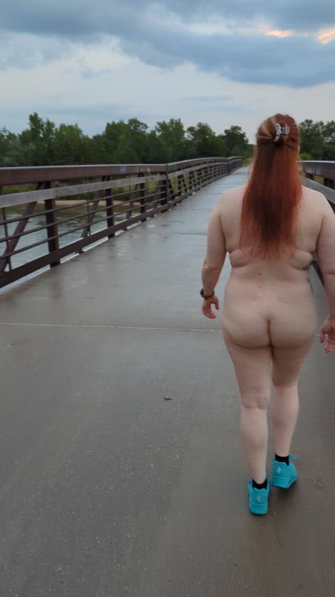 amateur ass exhibitionist homemade naked nude nudist outdoor public walking exposed-in-public