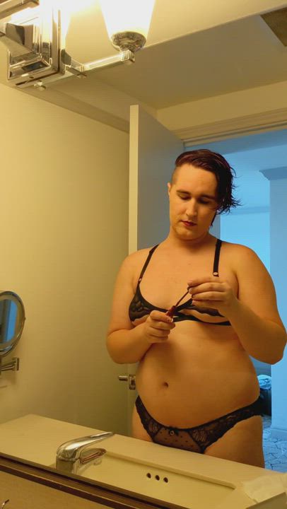 Flashing Lingerie Trans clip