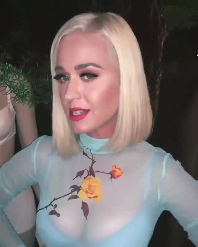 Katy Perry saying "tits"