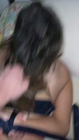 D girl passes out during sex and gets a creampie while she’s unconscious