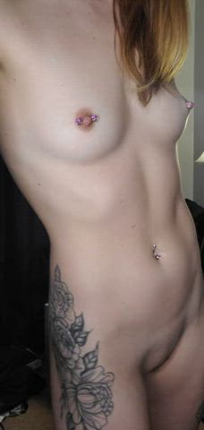 18 Years Old Barely Legal Petite Pierced Skinny Small Nipples Small Tits Tattoo Teen