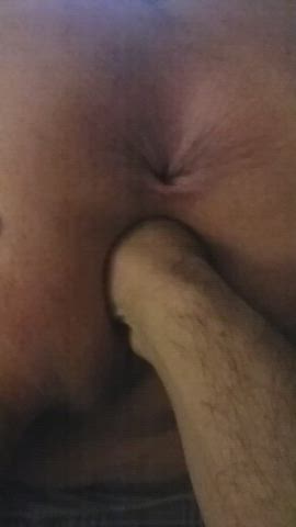 Fisting my wife’s pussy