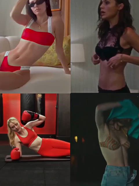 Kendall Jenner vs Gal Gadot vs Kathryn Newton vs Kiernan Shipka 