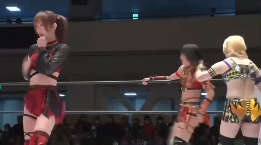 funny japanese sexy wrestling clip