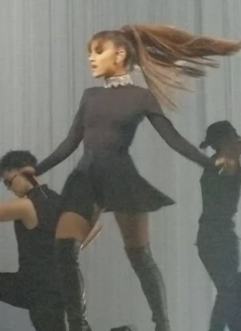 Ariana Grande Skirt Upskirt clip