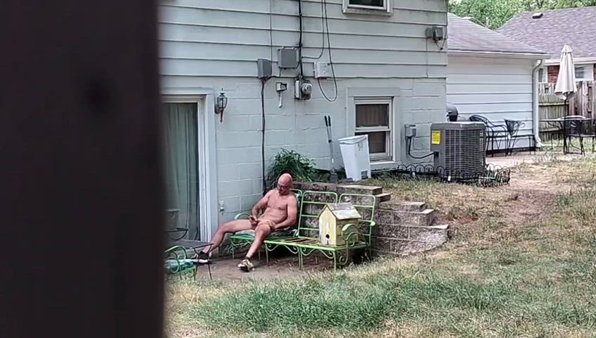 caught jerk off neighbor clip