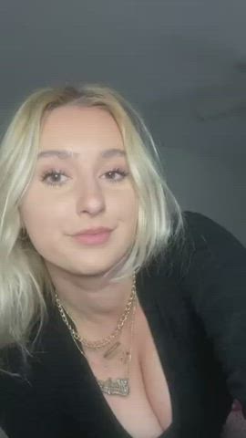 big tits blonde tiktok clip