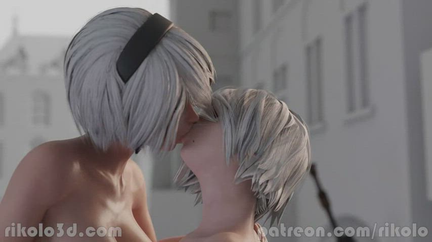 3D Anal Animation Ass Big Ass Blonde Futanari Legs Rule34 Sex clip
