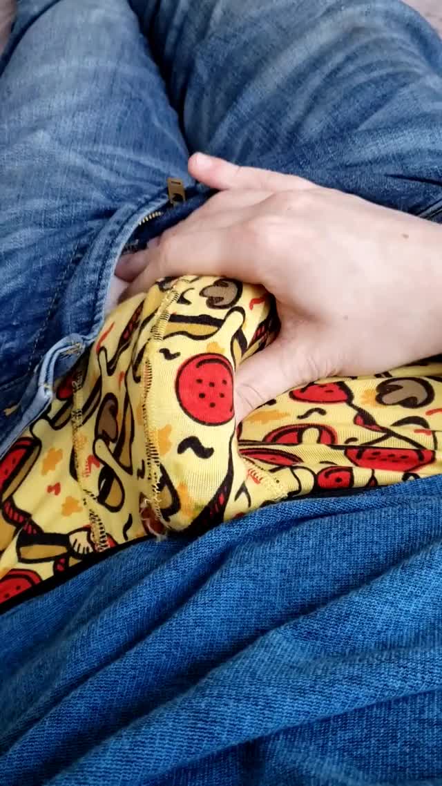 Pre cum pizza