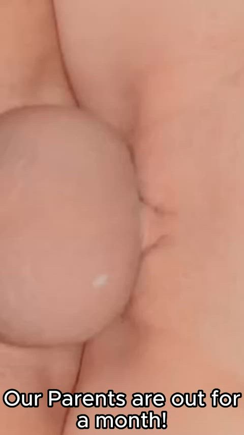 brother caption cock creampie pussy sister clip
