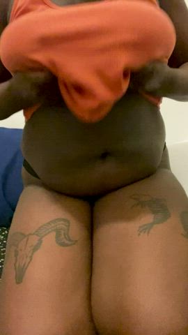 African American Amateur Big Tits Chubby Ebony FTM clip