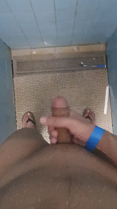 Asian Cock Changing Room Edging clip