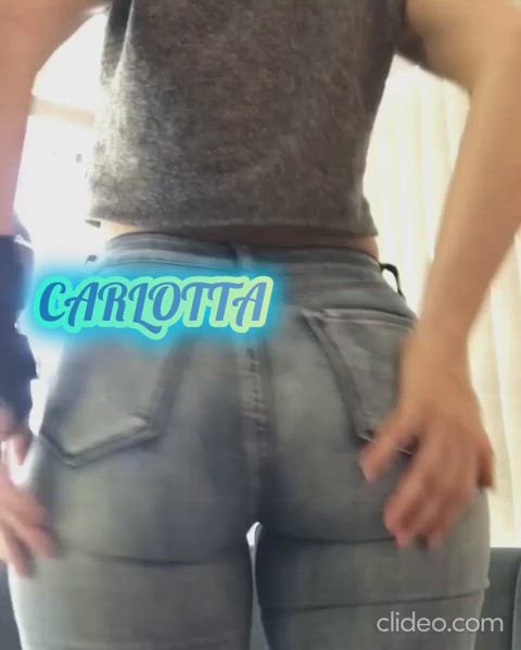 booty bubble butt jeans non-nude thigh gap clip