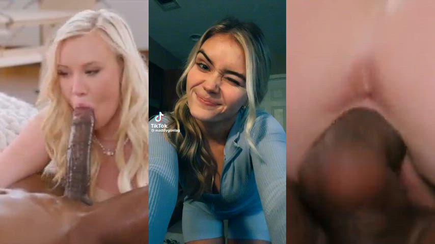 bbc babe babecock blonde interracial pmv tiktok clip