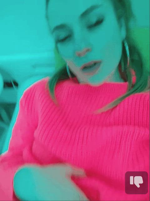 20 years old blonde italian nipple piercing pierced small tits clip