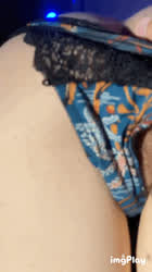 Hairy Ass Panty Peel Porn GIF