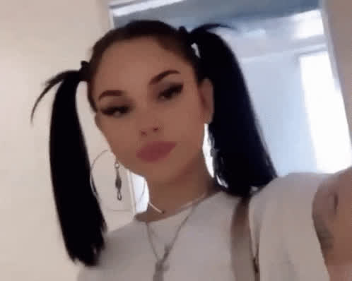 Celebrity Pigtails TikTok clip