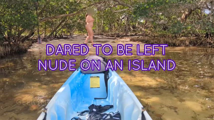 Dared to be Stranded Nude on an Island [F]