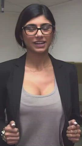 Cute Fake Boobs Glasses clip