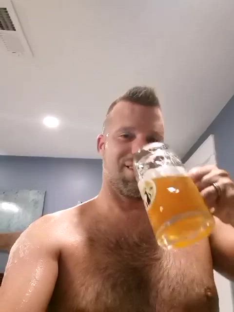 Thirsty for some of Daddy's beer? Cheers! (41)