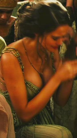 Celebrity Cleavage Indian clip