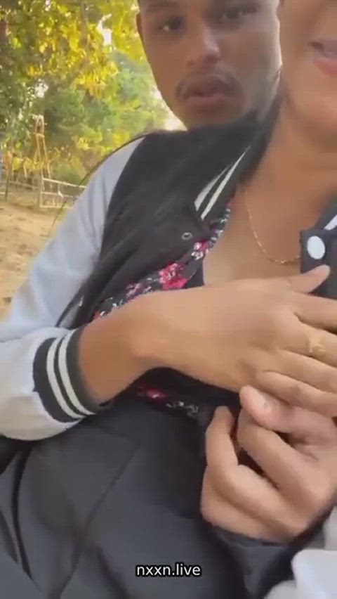 desi groping nipple play nipples outdoor selfie clip