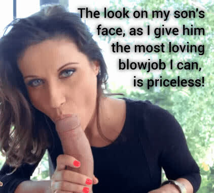 Blowjob Eye Contact Mom Son Taboo Porn GIF by alyssa33
