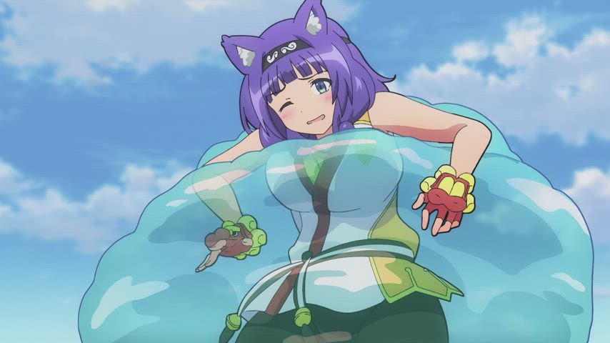 anime boobs ecchi fantasy slime clip