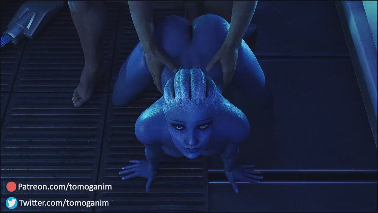 Liara T'soni doggystyle (Tomoganim) [Mass Effect]