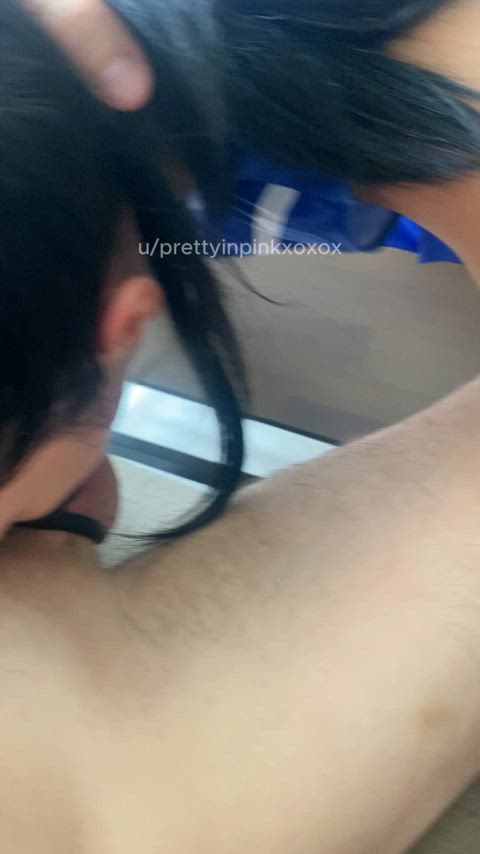 blowjob cock ring deepthroat ponytail clip