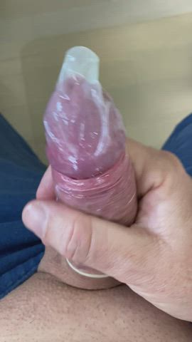 Condom Cum Cumshot clip